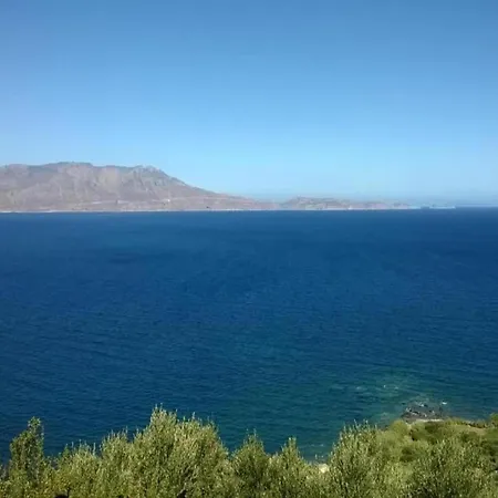 Seaview In Beautiful Setting West From Chania *