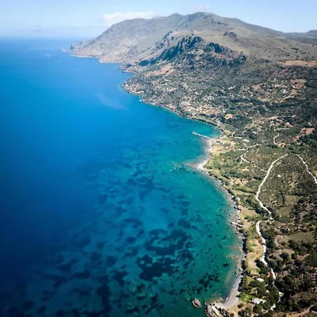 Seaview In Beautiful Setting West From Chania Ravdhoúkha