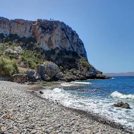 公寓 Seaview In Beautiful Setting West From Chania Ravdhoúkha